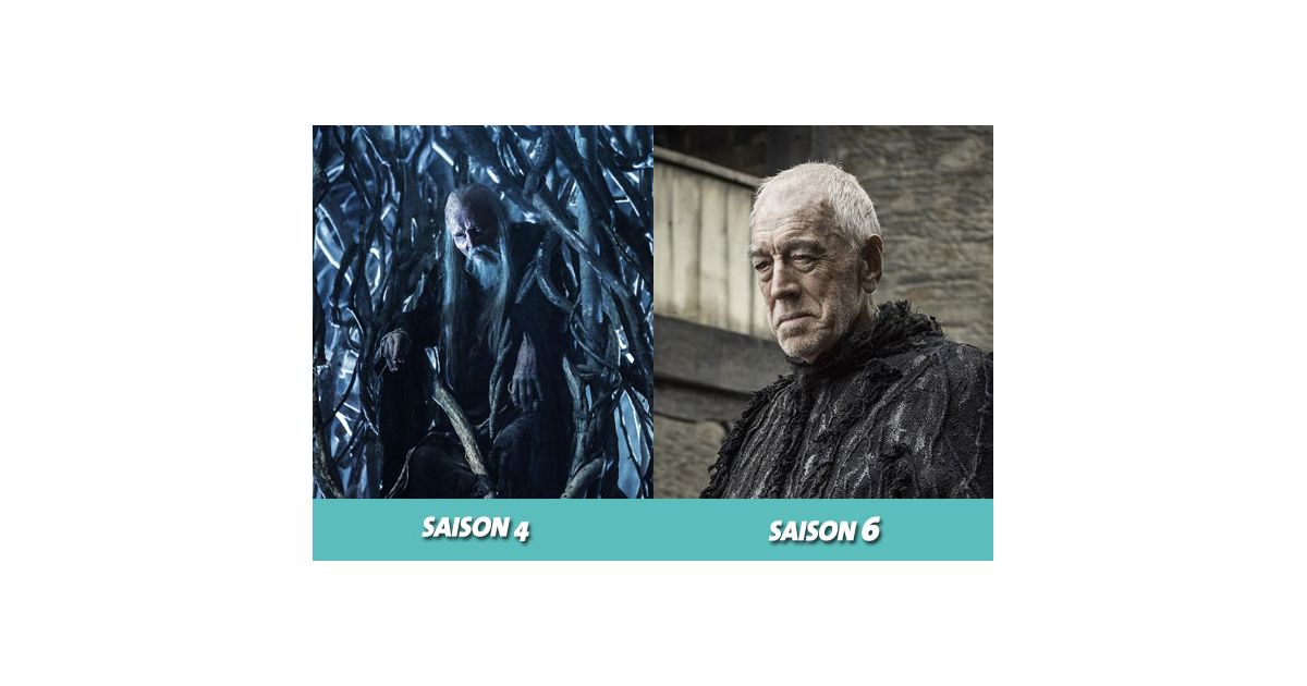 Game of Thrones la Corneille à trois yeux a changé de visage au cours de la série Purebreak
