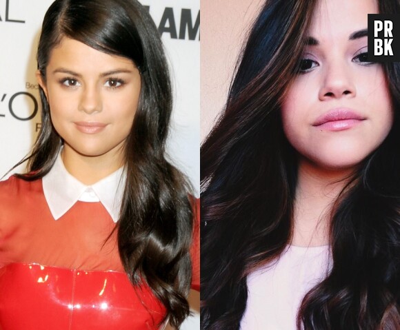 Selena Gomez à gauche et Sofia Solares à droite : on dirait des sosies !