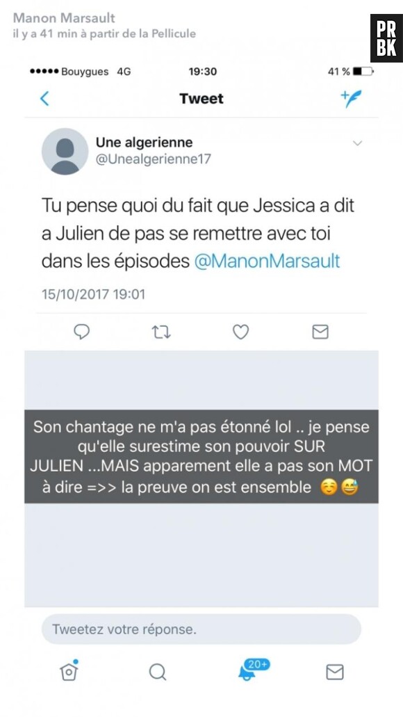 Manon Marsault de nouveau en couple avec Julien Tanti, elle explique pourquoi et clashe Jessica Thivenin