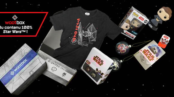 Star Wars : unboxing des produits de la wootbox au contenu 100 % Star Wars