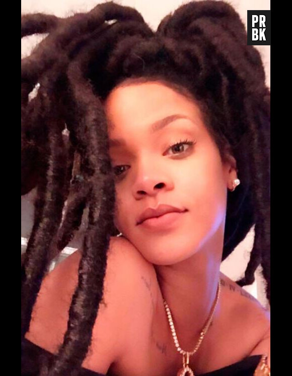 Rihanna sublime sans maquillage !