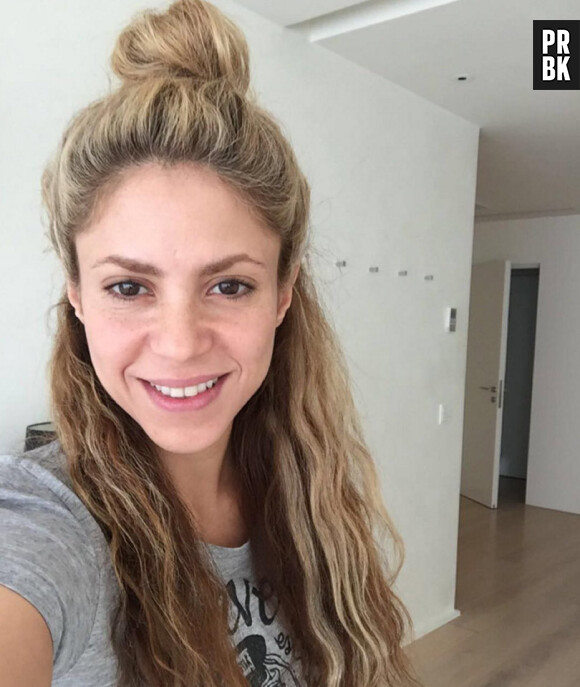 Shakira sublime sans maquillage !