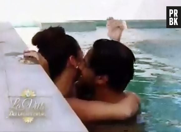 La Villa des Coeurs Brisés 3 : Gabano et sa prétendante Jesseka s'embrassent, la vidéo hot !