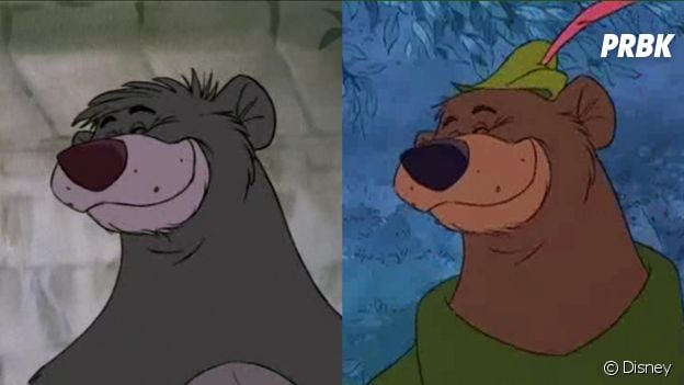 Robin des Bois a utilisé des animations du Livre de la Jungle