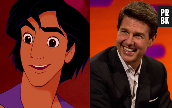 Aladdin inspiré de Tom Cruise