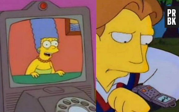 Les Simpson ont prédit Facetime et les montres connectées