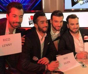 Aymeric Bonnery : pour le lancement de Game of Clones, l'animateur pose avec ses sosies !