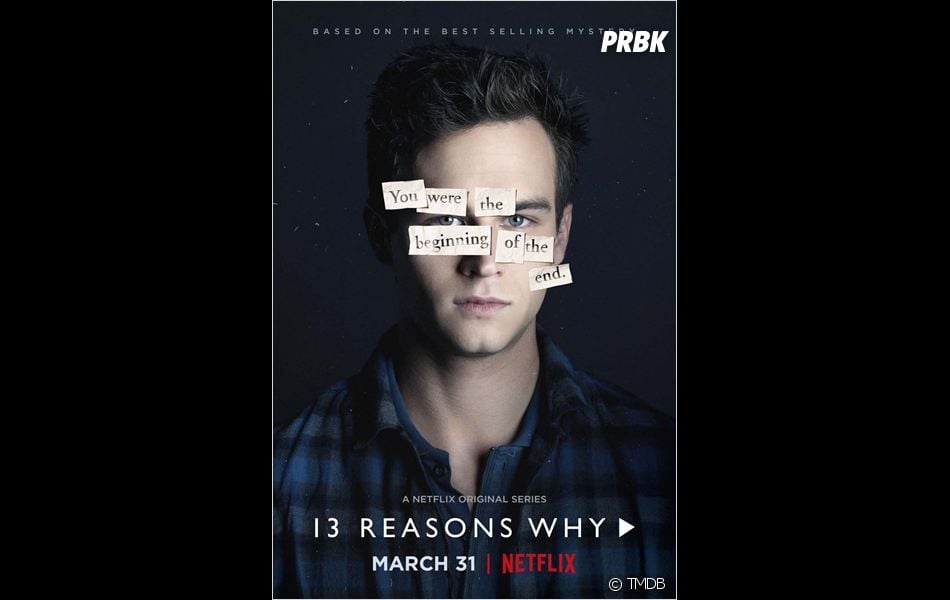 Brandon Flynn sur une affiche de la saison 1 de 13 Reasons Why Purebreak Brandon Flynn sur une affiche de la saison 1 de 13 Reasons Why Purebreak