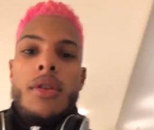 Marvin (Les Princes et les Princesses de l'amour) métamorphosé : il s'est teint les cheveux en rose !