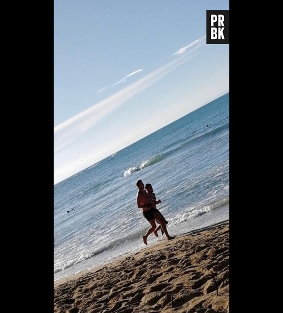 La Villa des Coeurs Brisés 4 : Vincent Shogun et Jordan ensemble pour un footing sur la plage