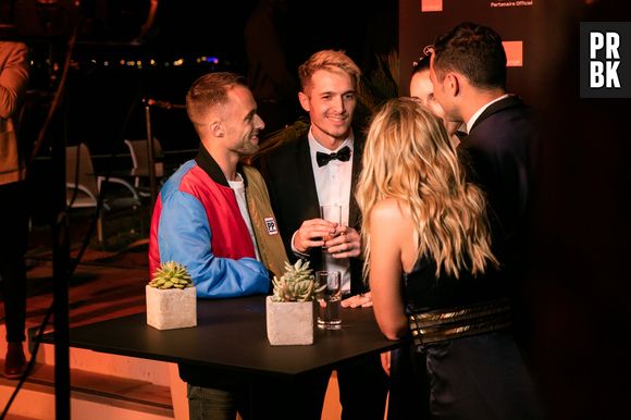 Pluie de stars pour la soirée Orange sur la plage du Majestic, samedi 12 mai.