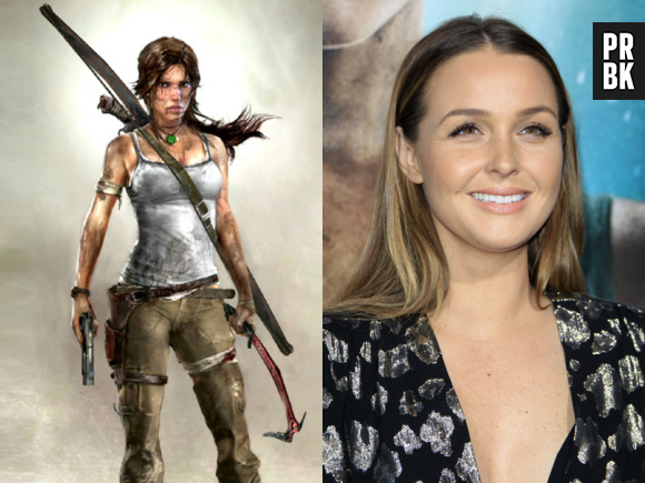 Camilla Luddington dans le jeu Rise of the Tomb Raider