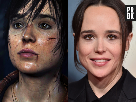 Ellen Page dans le jeu Beyond Two Souls