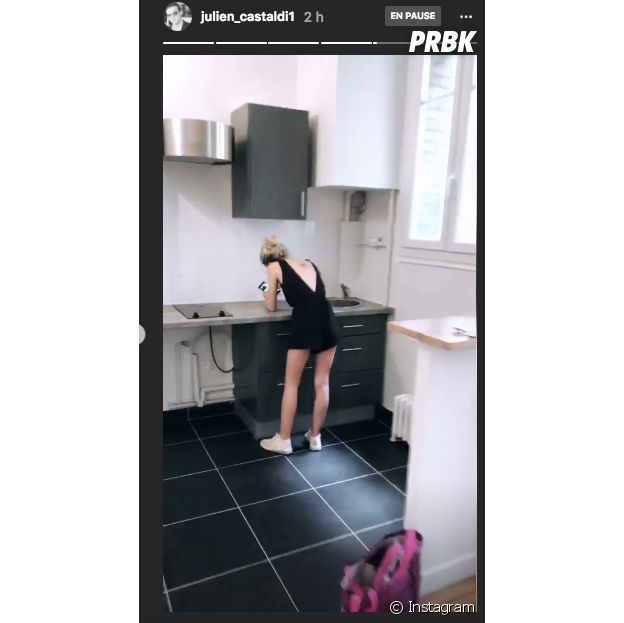 Julien Castaldi nous fait visiter son appartement sur Instagram