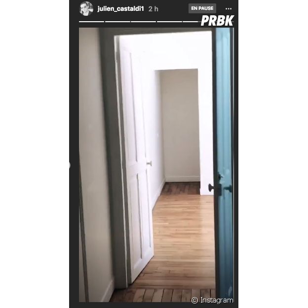 Julien Castaldi nous fait visiter son appartement sur Instagram