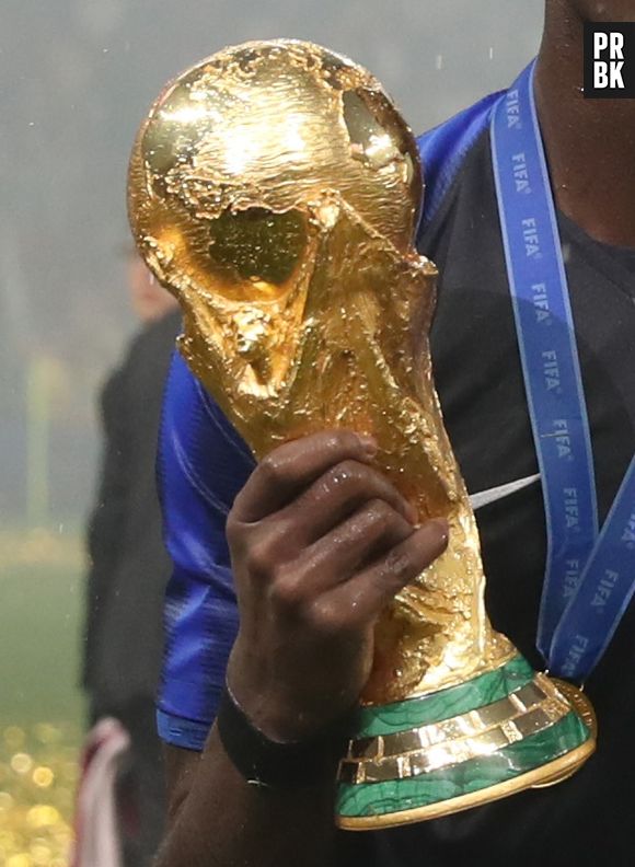 Les Bleus ont gagné la Coupe du Monde 2018 : mais au fait, combien coûte le trophée en or ?