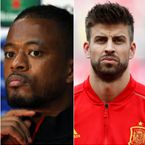Patrice Evra : tout naturellement, il raconte avoir c... dans les chaussures de Gerard Piqué