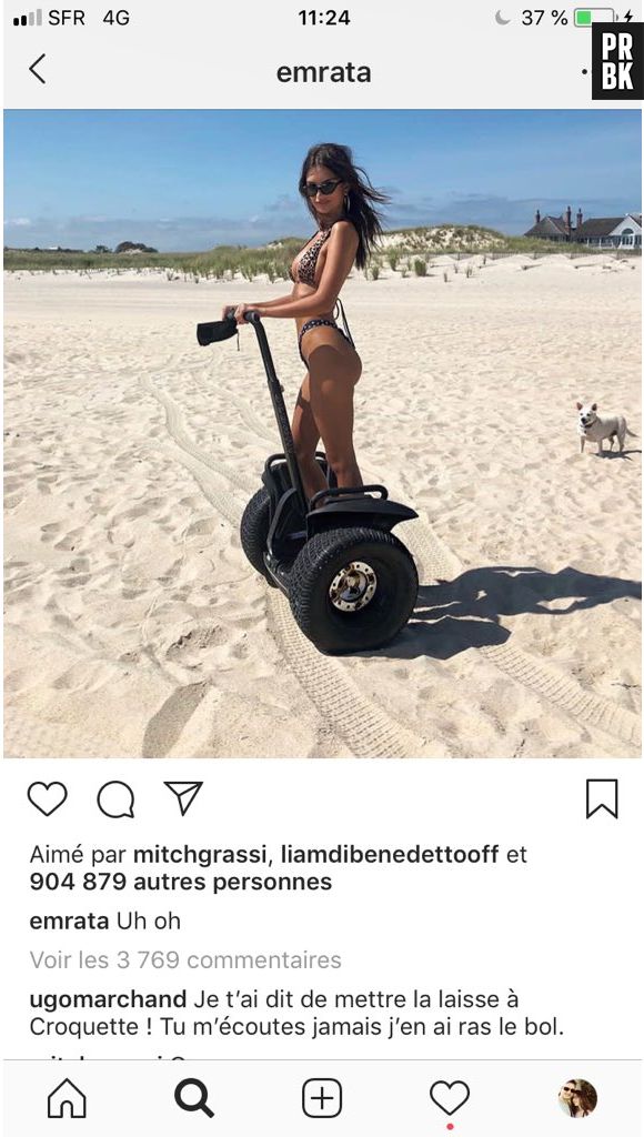 Emily Ratajkowski : les commentaires hilarants de Bigflo & Oli sous ses photos Instagram