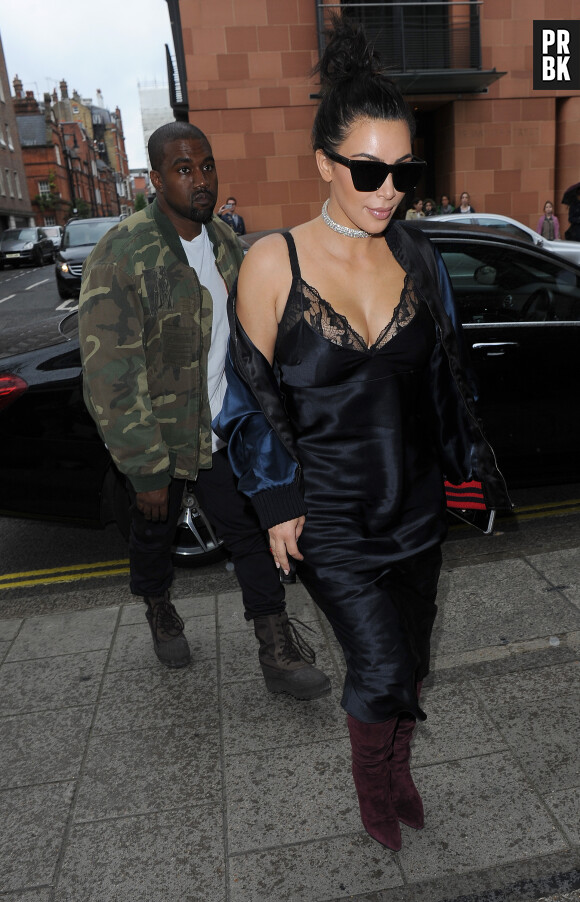 Kim Kardashian a craqué pour la tendance "sleepwear".