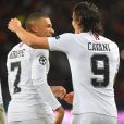 PSG-Liverpool (2-1) : Neymar, Kylian Mbappé... Les joueurs du club parisiens célèbrent leur victoire.