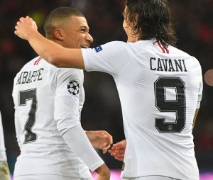 PSG-Liverpool (2-1) : Neymar, Kylian Mbappé... Les joueurs du club parisiens célèbrent leur victoire.