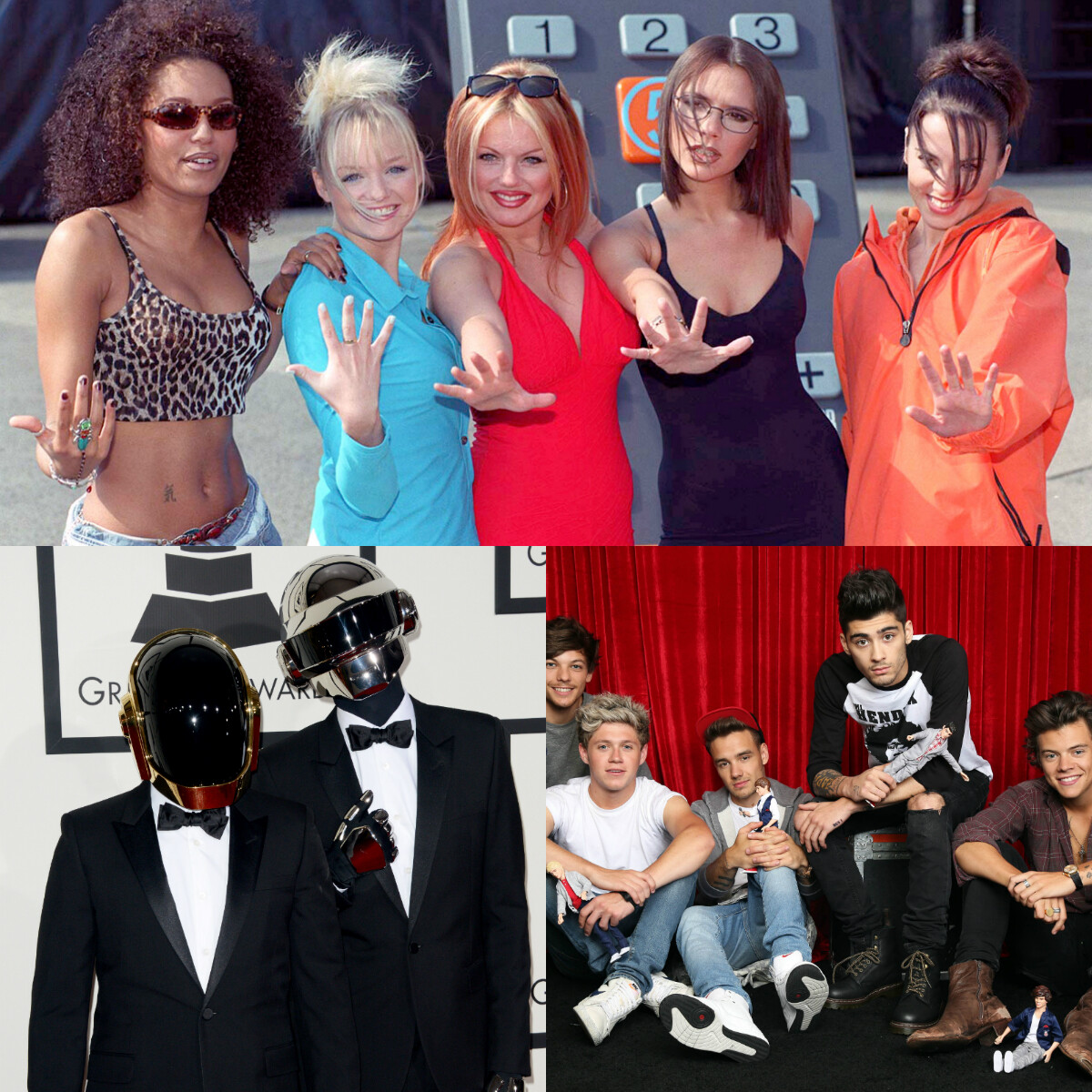 Photo : Les Spice Girls, Daft Punk, One Direction... Les noms d ...