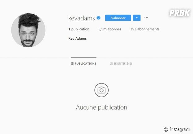 Kev Adams efface tout sur Instagram : coup de mou ou coup de pub ?