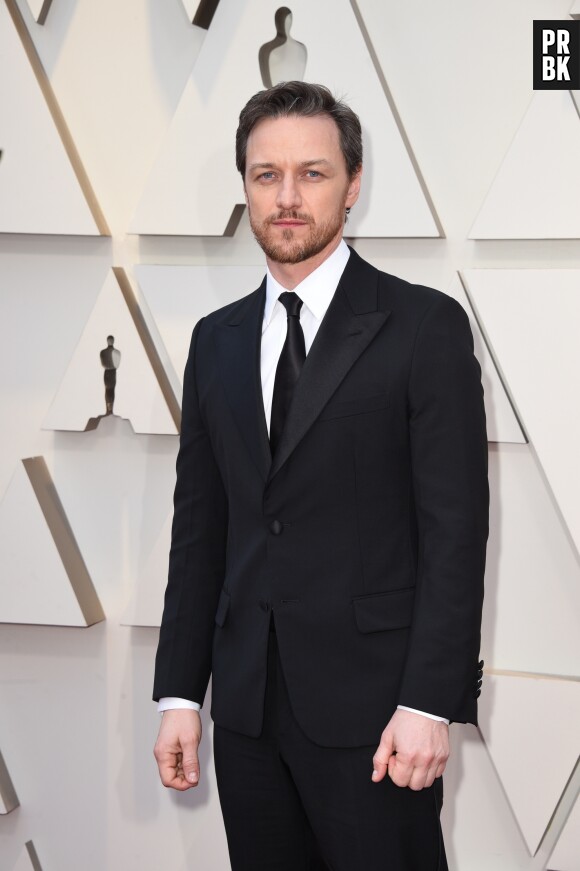 James McAvoy sur le tapis rouge des Oscars 2019 le 24 février à Los Angeles