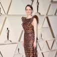 Emma Stone sur le tapis rouge des Oscars 2019 le 24 février à Los Angeles