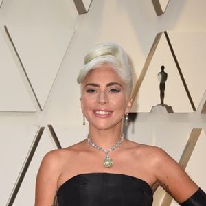 Lady Gaga sur le tapis rouge des Oscars 2019 le 24 février à Los Angeles