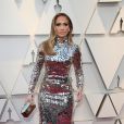 Jennifer Lopez sur le tapis rouge des Oscars 2019 le 24 février à Los Angeles