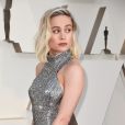 Brie Larson sur le tapis rouge des Oscars 2019 le 24 février à Los Angeles