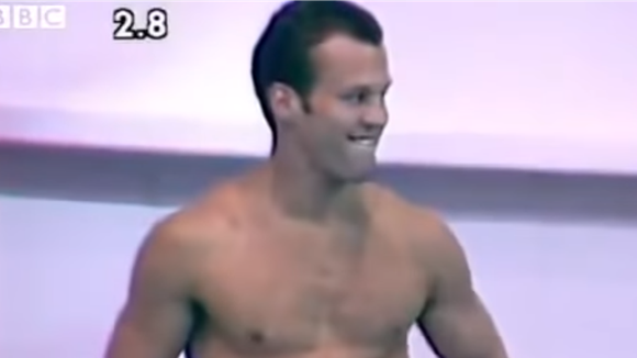 Jason Statham aux Jeux du Commonwealth en 1990