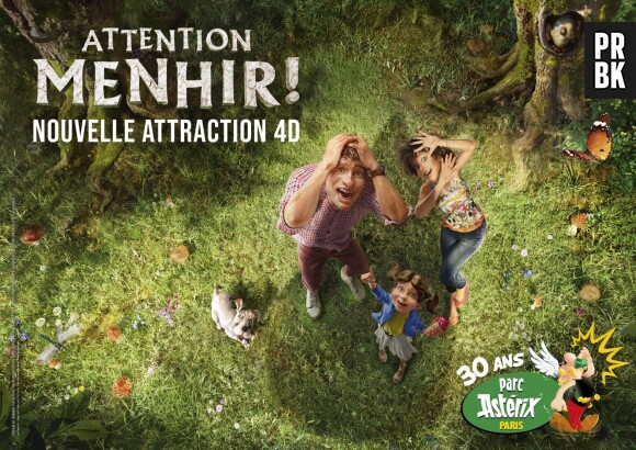 Parc Astérix : Attention Menhir ! la nouvelle attraction en 4D