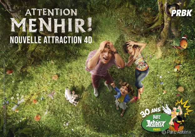 Parc Astérix : Attention Menhir ! la nouvelle attraction en 4D