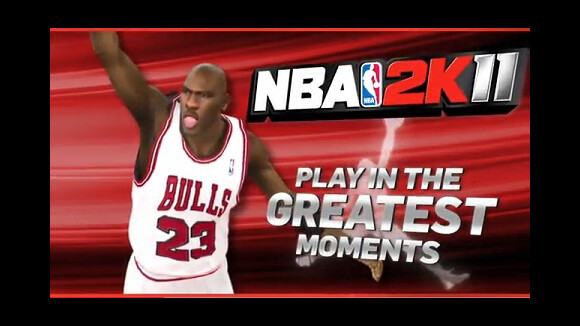 NBA 2K11 ... La carrière de Jordan dans le jeu et en vidéo