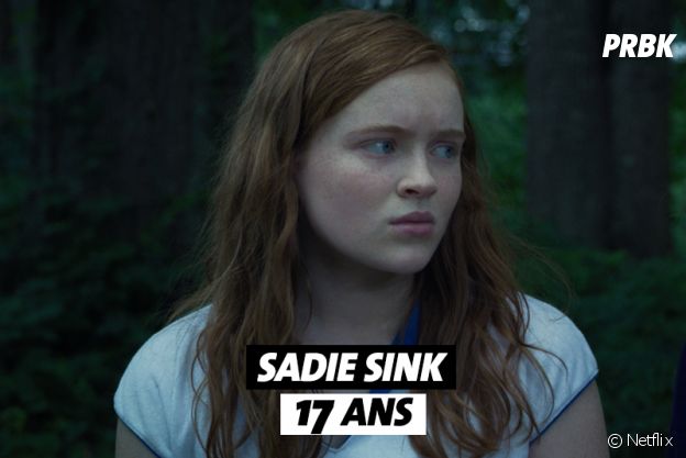 Stranger Things : l'âge de Sadie Sink (Max)