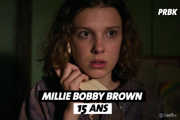 Stranger Things : l'âge de Millie Bobby Brown (Eleven)