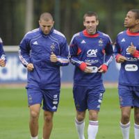 Photos ... L&#039;équipe de France de football à Clairefontaine le 05/10/2010 avec Purefans News