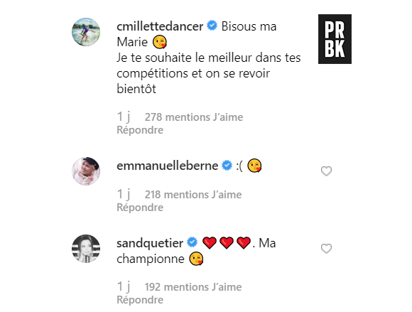 Marie Denigot virée de Danse avec les stars 10 : Fauve Hautot, Anthony Colette, Chritian Millette, Emmanuelle Berne... Ils réagissent à son départ