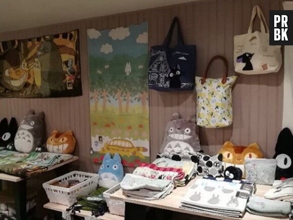 Le Studio Ghibli (Totoro, Le Tombeau des lucioles, Kiki la petite sorcière) ouvre une boutique éphémère à Paris