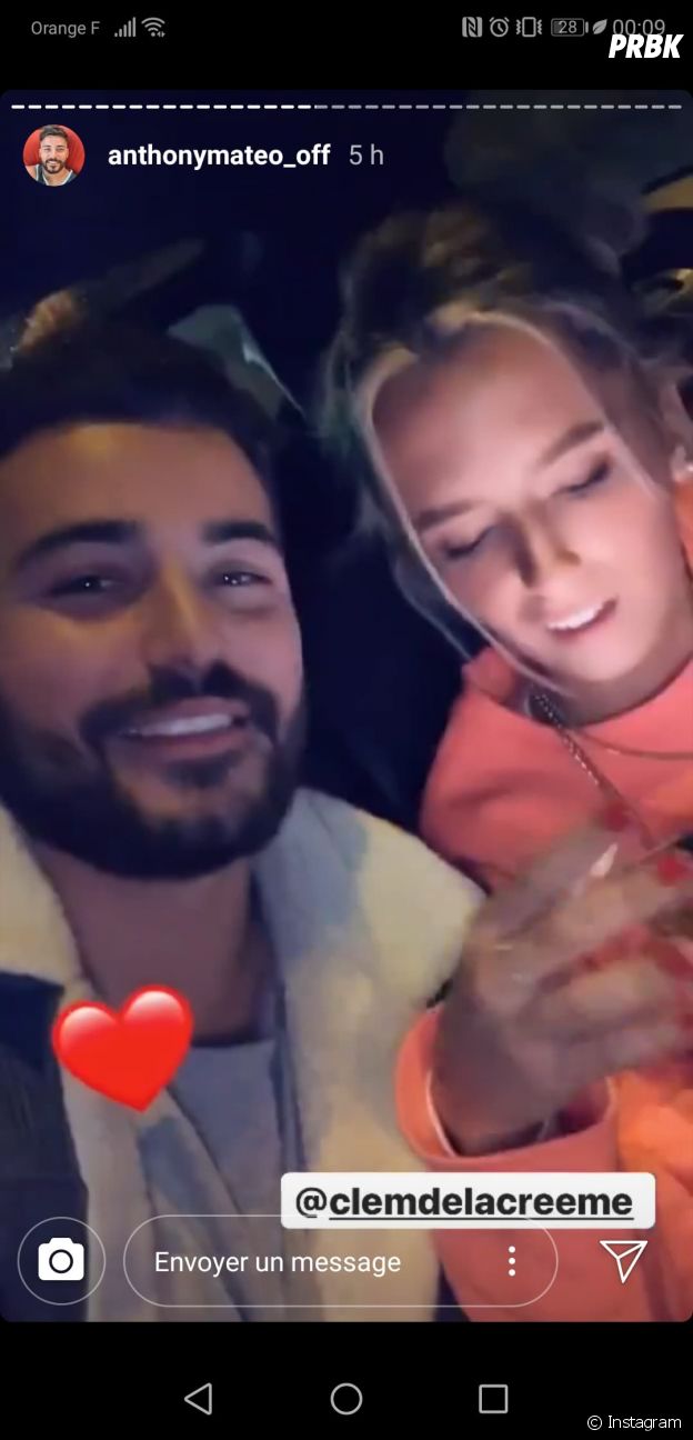 Anthony Matéo (La Villa des coeurs brisés 5) en couple avec Clémence, il officialise