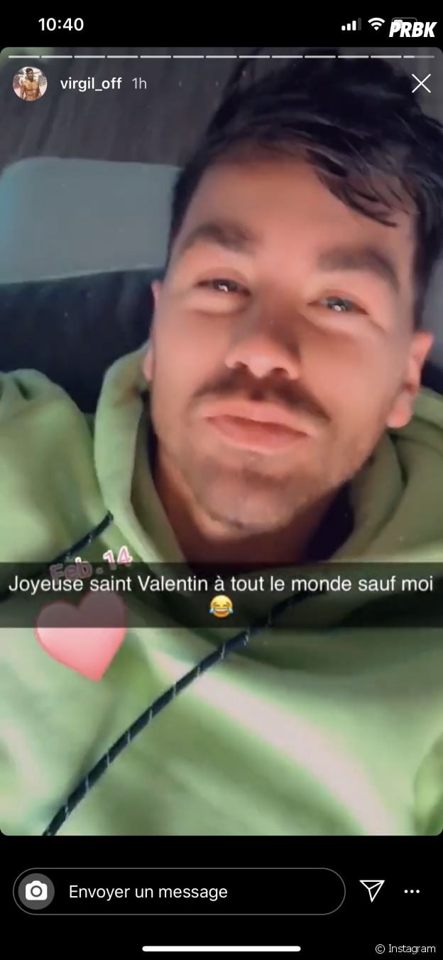 Virgil (Les Anges 12) célibataire pour la Saint-Valentin ?