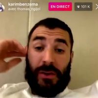 Karim Benzema se moque d&#039;Olivier Giroud et soutient Bassem Braïki dans un live sur Instagram