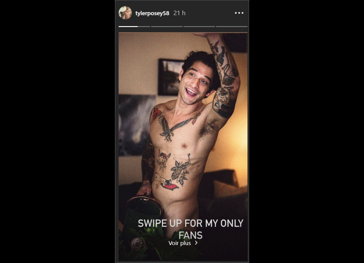 Tyler Posey (Teen Wolf) débarque sur OnlyFans... et chante nu ! - PureBreak