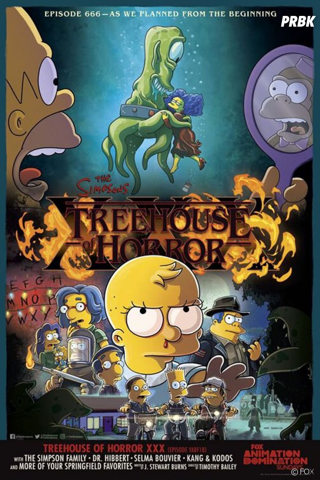 Les épisodes d'Halloween des Simpson sont sur Disney+