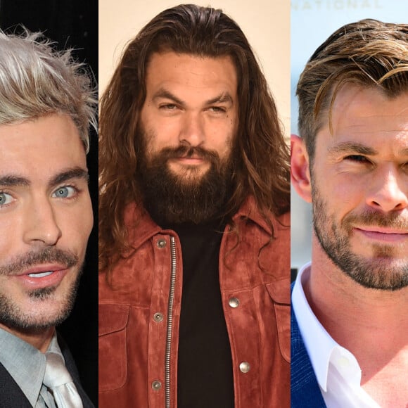 Zac Efron, Jason Momoa, Chris Hemsworth... Les acteurs qui se montrent le plus souvent nus