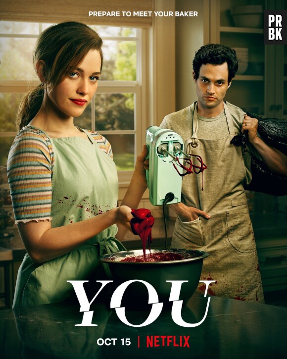 You saison 3 : Penn Badgley et Victoria Pedretti sur une affiche