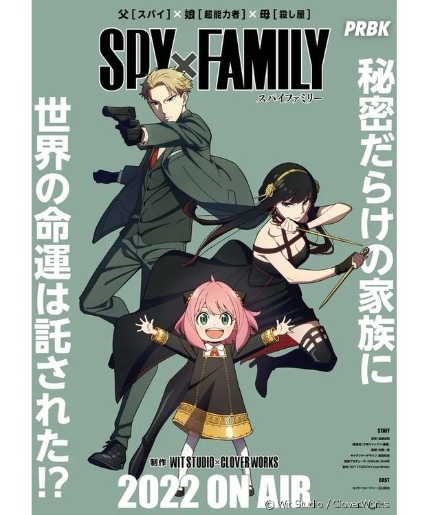 Spy x Family : le manga culte adapté en anime, première bande-annonce dévoilée