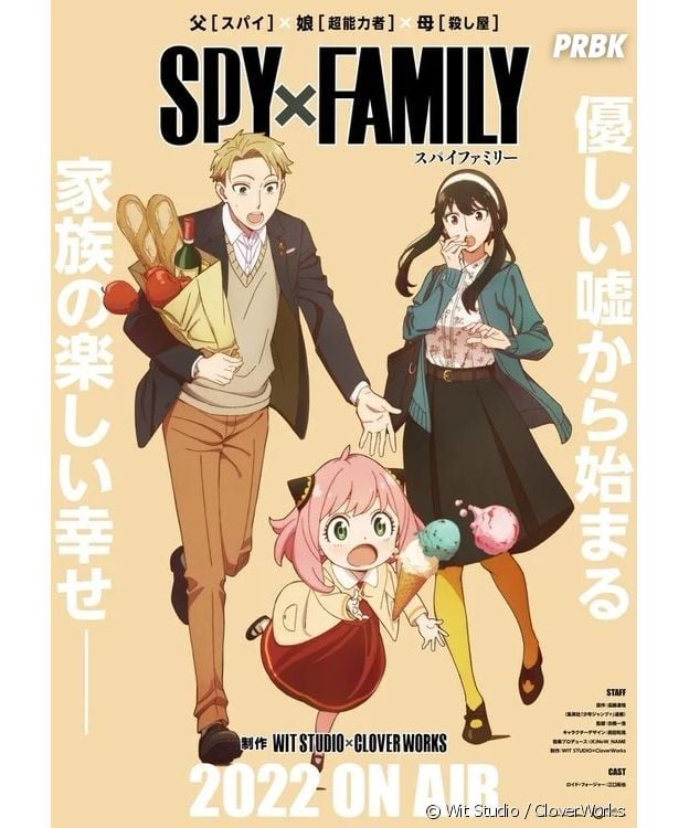 Spy x Family : le manga culte adapté en anime, première bande-annonce dévoilée